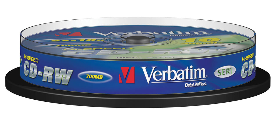 Verbatim CD-RW 12x 700 MB 10 pc(s)