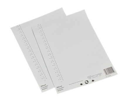 Rexel Crystalfile `330` Lateral File Insert White (25)