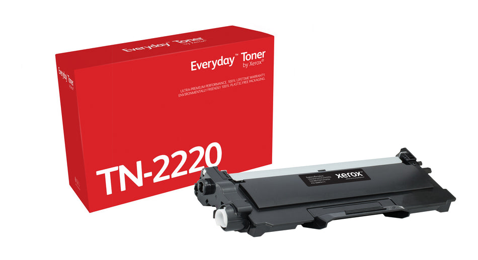 Everyday ™ Mono Toner by Xerox compatible with Brother TN2220, Standard capacity