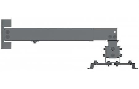 Manhattan Projector Mount, Ceiling or Wall, Tilt & Swivel, Height Range: 43-65cm, Max 20kg, Black, Lifetime Warranty