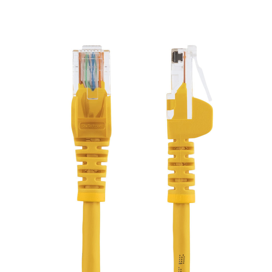 StarTech.com Cat5e Ethernet Patch Cable with Snagless RJ45 Connectors - 0.5 m, Yellow