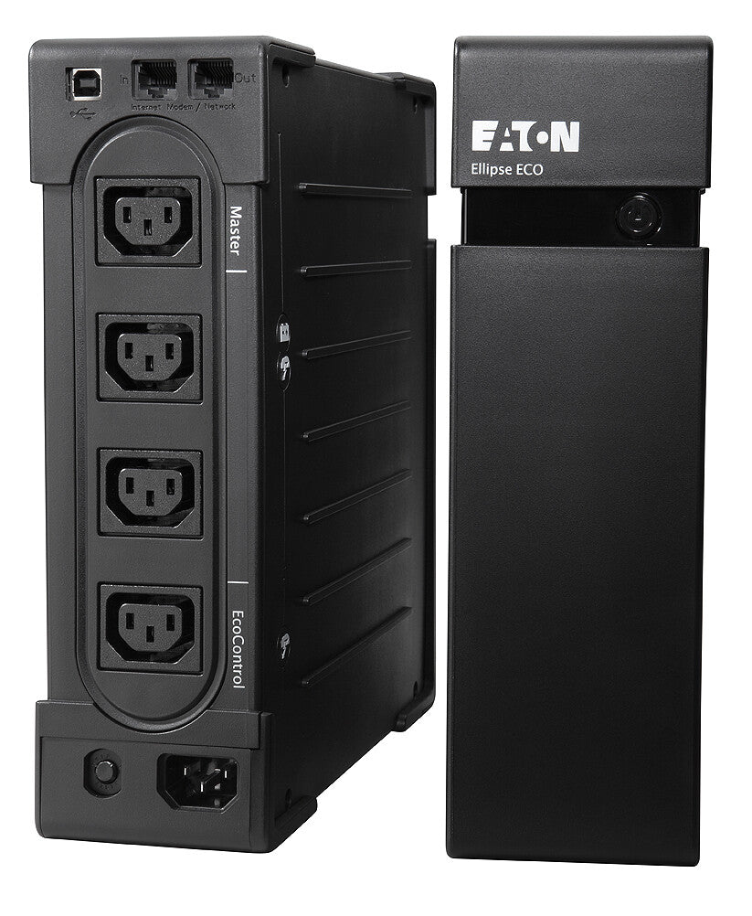 Eaton Ellipse ECO 800 USB IEC uninterruptible power supply (UPS) Standby (Offline) 0.8 kVA 500 W 4 AC outlet(s)