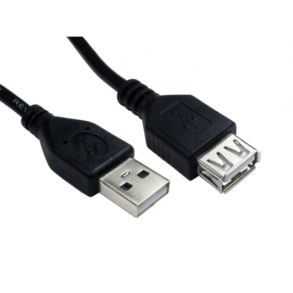 Cables Direct 99CDL2-023 USB cable USB 2.0 3 m USB A Black