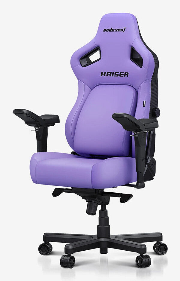 Anda Seat Kaiser 4 Gaming armchair Upholstered seat Purple