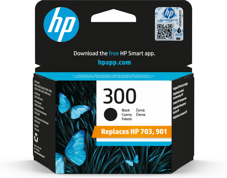 HP 300 Black Original Ink Cartridge