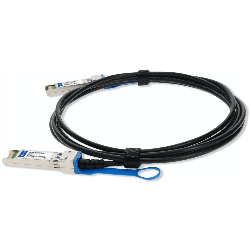 AddOn Networks JNP-SFP-25G-DAC-2M-AO InfiniBand/fibre optic cable SFP28 Black