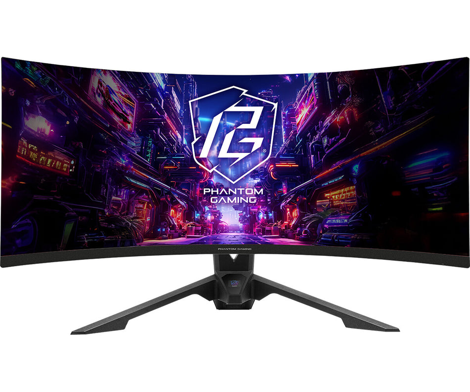 Asrock PG34QRT2B computer monitor 86.4 cm (34") 3440 x 1440 pixels Wide Quad HD LCD Black