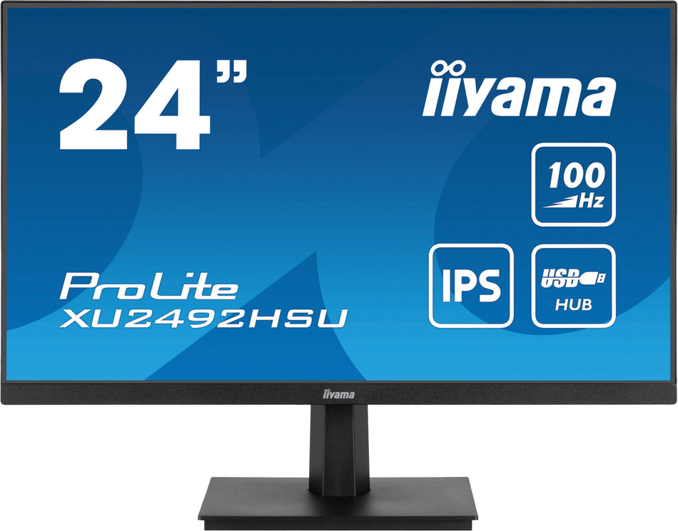 iiyama ProLite XU2492HSU-B6 computer monitor 60.5 cm (23.8") 1920 x 1080 pixels Full HD LED Black