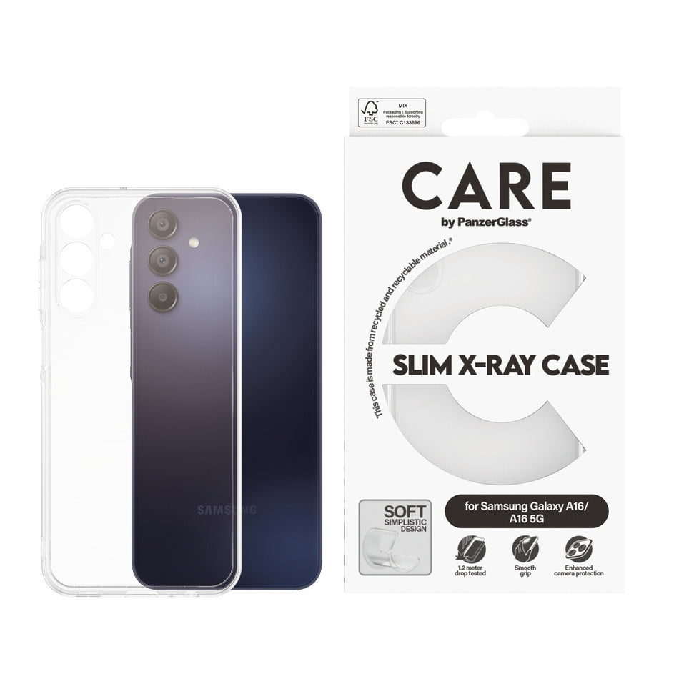 PanzerGlass CARE by ® Fashionable Case Transparent X-Ray Soft Basic Samsung Galaxy A16 | A16 5G