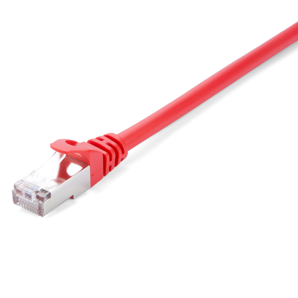 V7 CAT6 Ethernet Shielded STP 01M Red