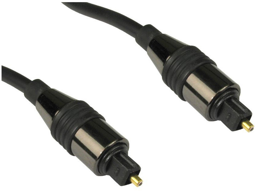 Cables Direct 4OPT-110 audio cable 10 m TOSLINK Black