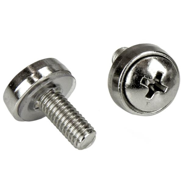 StarTech.com 100 Pkg M5 Mounting Screws and Cage Nuts for Server Rack Cabinet