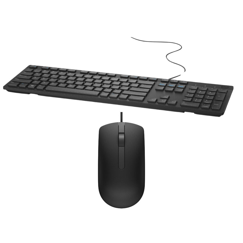 DELL 570-AAIS+580-ADGV keyboard Mouse included Home/Office USB QWERTY UK English Black