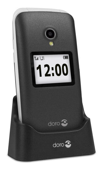 Doro 2424 6.1 cm (2.4") 92 g Graphite, White Senior phone