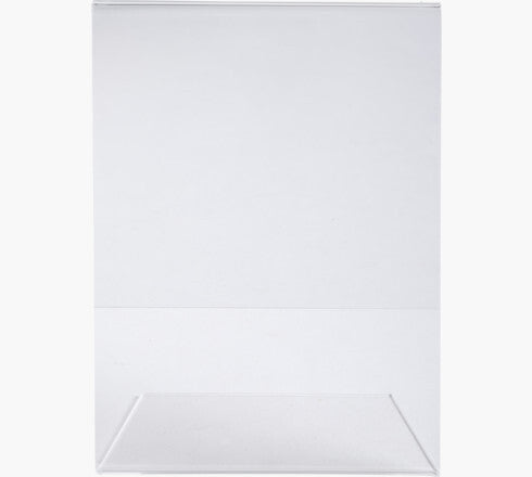 Exacompta 85058D sign holder/information stand A5 Polymethyl methacrylate (PMMA) Transparent