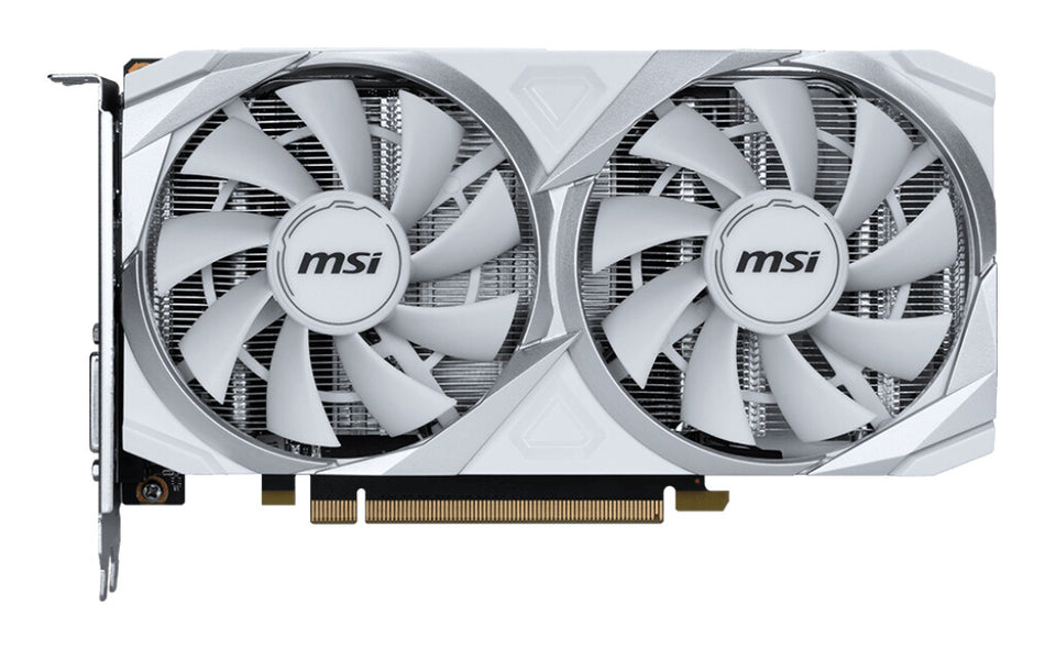 MSI VENTUS RTX 3050 2X XS WHITE 8G OC graphics card NVIDIA GeForce RTX 3050 8 GB GDDR6