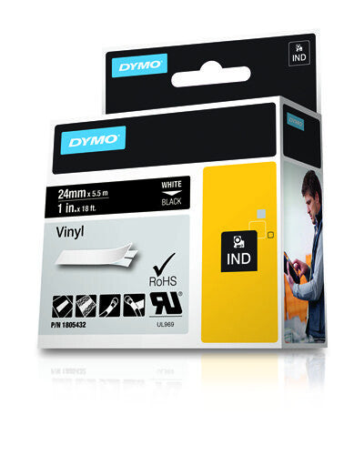 DYMO IND Vinyl Labels