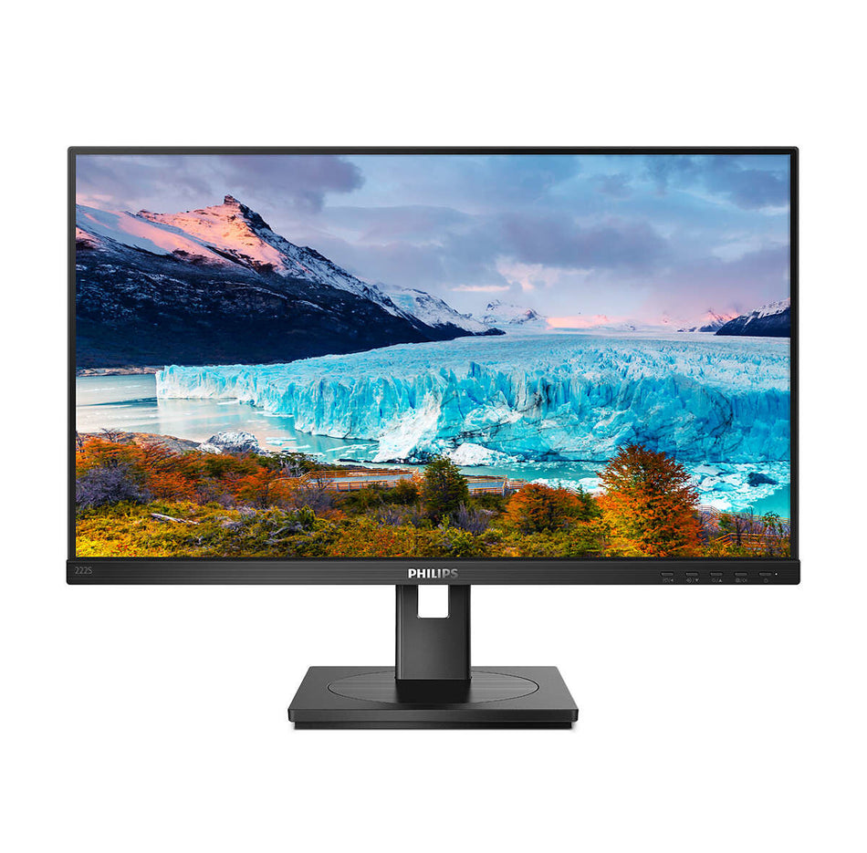 Philips S Line 222S1AE/00 computer monitor 54.6 cm (21.5") 1920 x 1080 pixels Full HD LCD Black