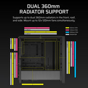 Corsair FRAME 4000D Midi Tower Black