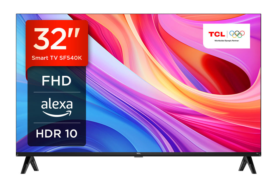 TCL SF5 Serie Smart TV Full HD 32" 32SF540, HDR 10, Dolby Audio, Multisound, Android TV