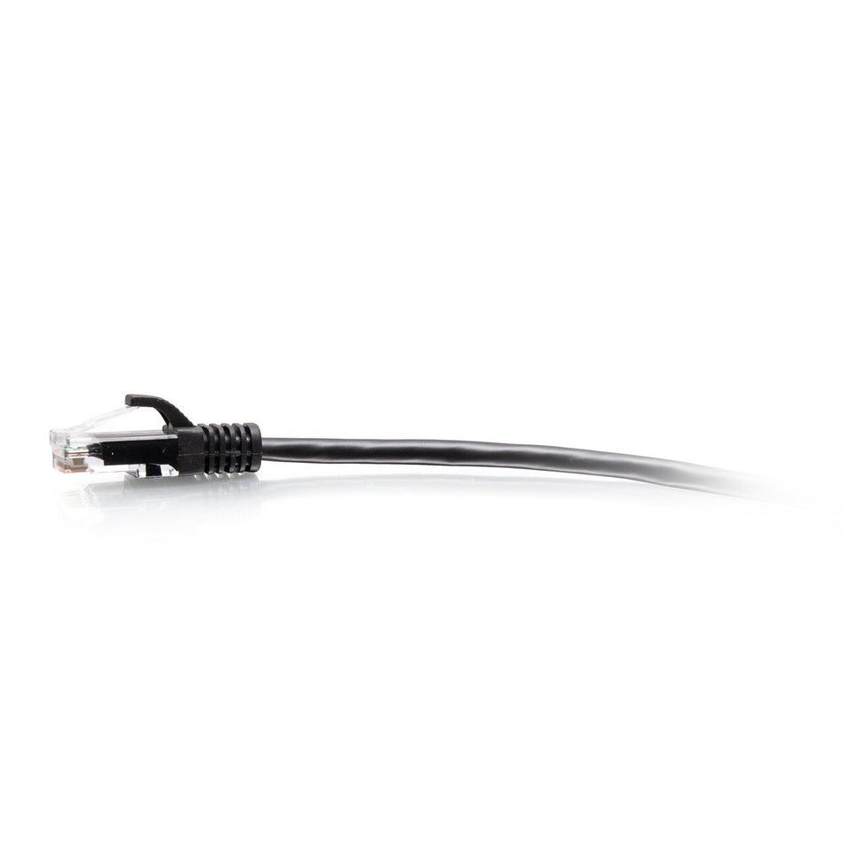 C2G 4.6m Cat6a Snagless Unshielded (UTP) Slim Ethernet Patch Cable - Black