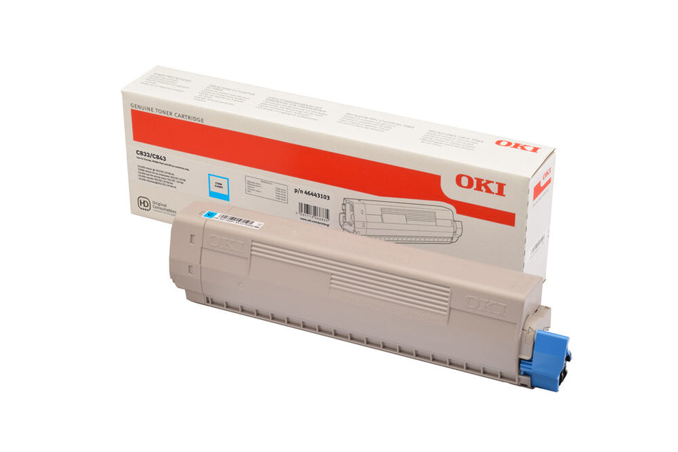 OKI 46443103 toner cartridge 1 pc(s) Original Cyan