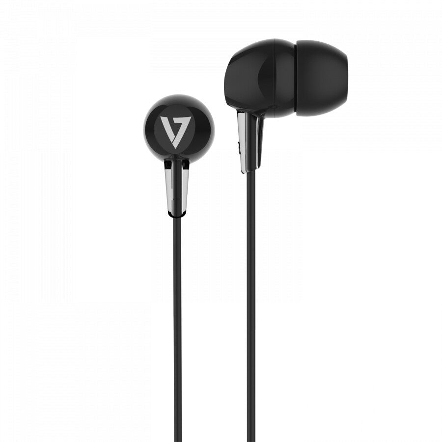 V7 HA200 headphones/headset Wired In-ear Music Black