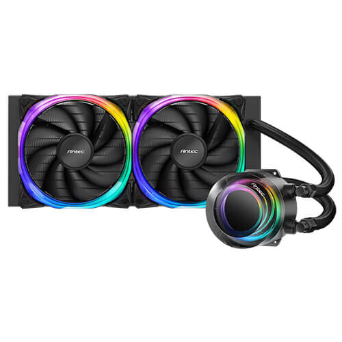 Antec VORTEX 240 ARGB Processor All-in-one liquid cooler Black