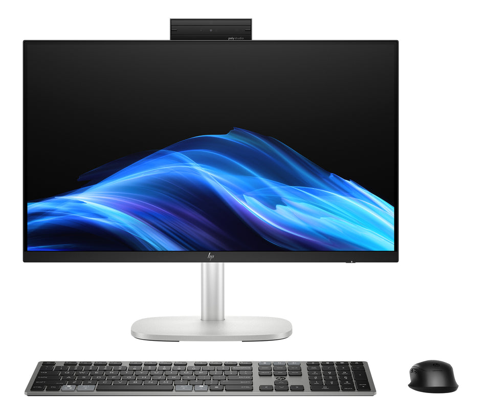 HP EliteStudio 8 All-in-One G1i 23.8 inch Desktop AI PC Intel Core Ultra 5 60.5 cm (23.8") 1920 x 1080 pixels 16 GB DDR5-SDRAM Windows 11 Pro Wi-Fi 7 (802.11be)