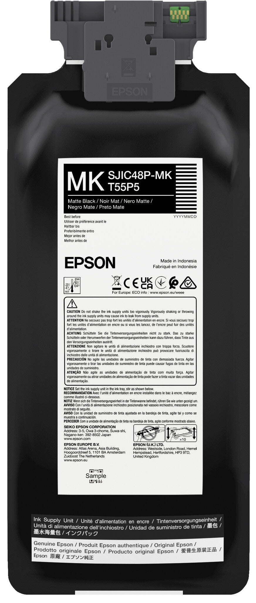 Epson SJIC48P-MK ink cartridge 1 pc(s) Original Matte black