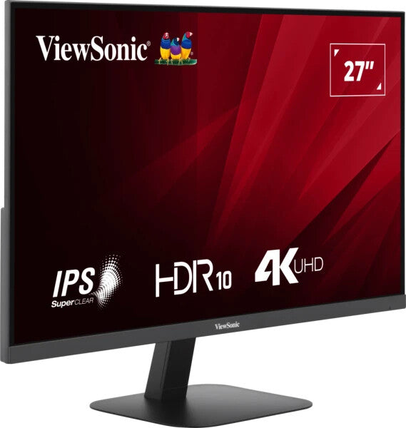 Viewsonic VA VA2708-4K-HD computer monitor 68.6 cm (27") 3840 x 2160 pixels 4K Ultra HD LED Black