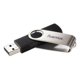 Hama Rotate USB 2.0 32GB USB flash drive USB Type-A Black