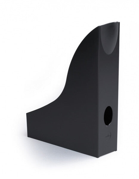 Durable BASIC magazine rack Black