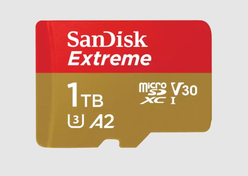 SanDisk Extreme 1.02 TB MicroSDXC UHS-I Class 3