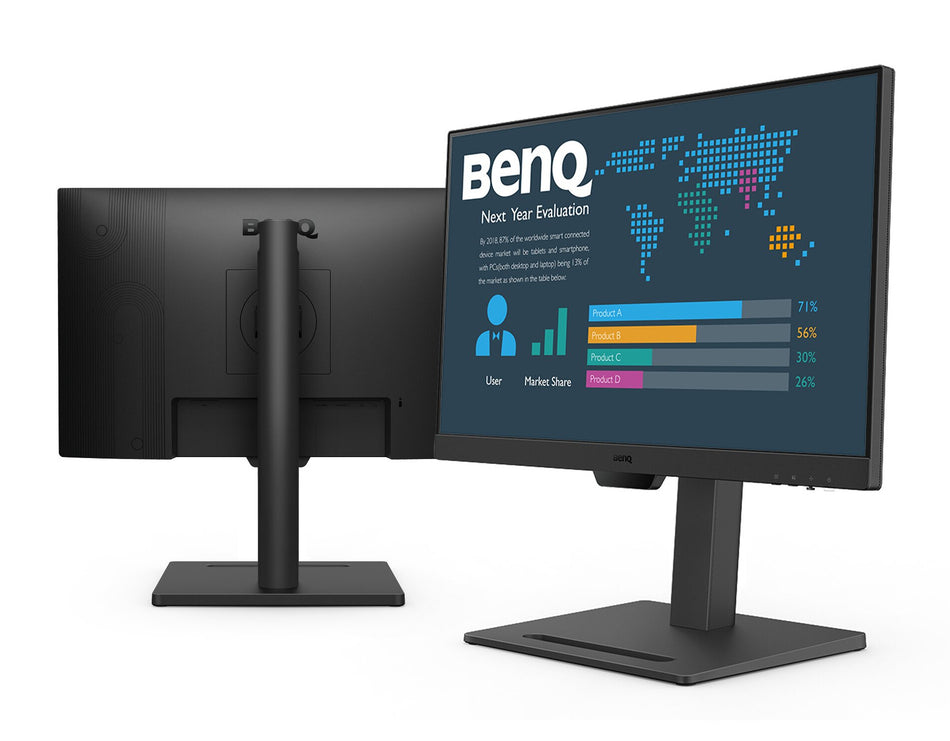 BenQ BL2490T computer monitor 60.5 cm (23.8") 1920 x 1080 pixels Full HD Black