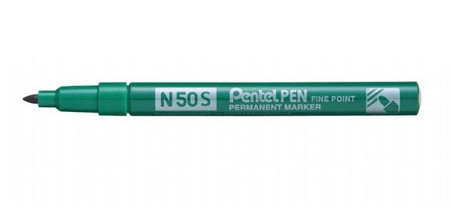 Pentel N50S marker 1 pc(s) Bullet tip Green