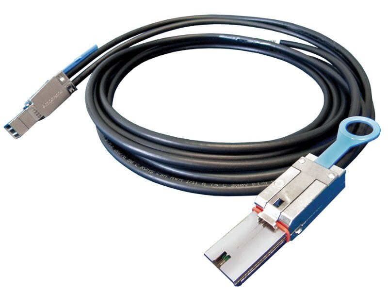 Microchip Technology 2280300-R Serial Attached SCSI (SAS) cable 2 m 6 Gbit/s Black