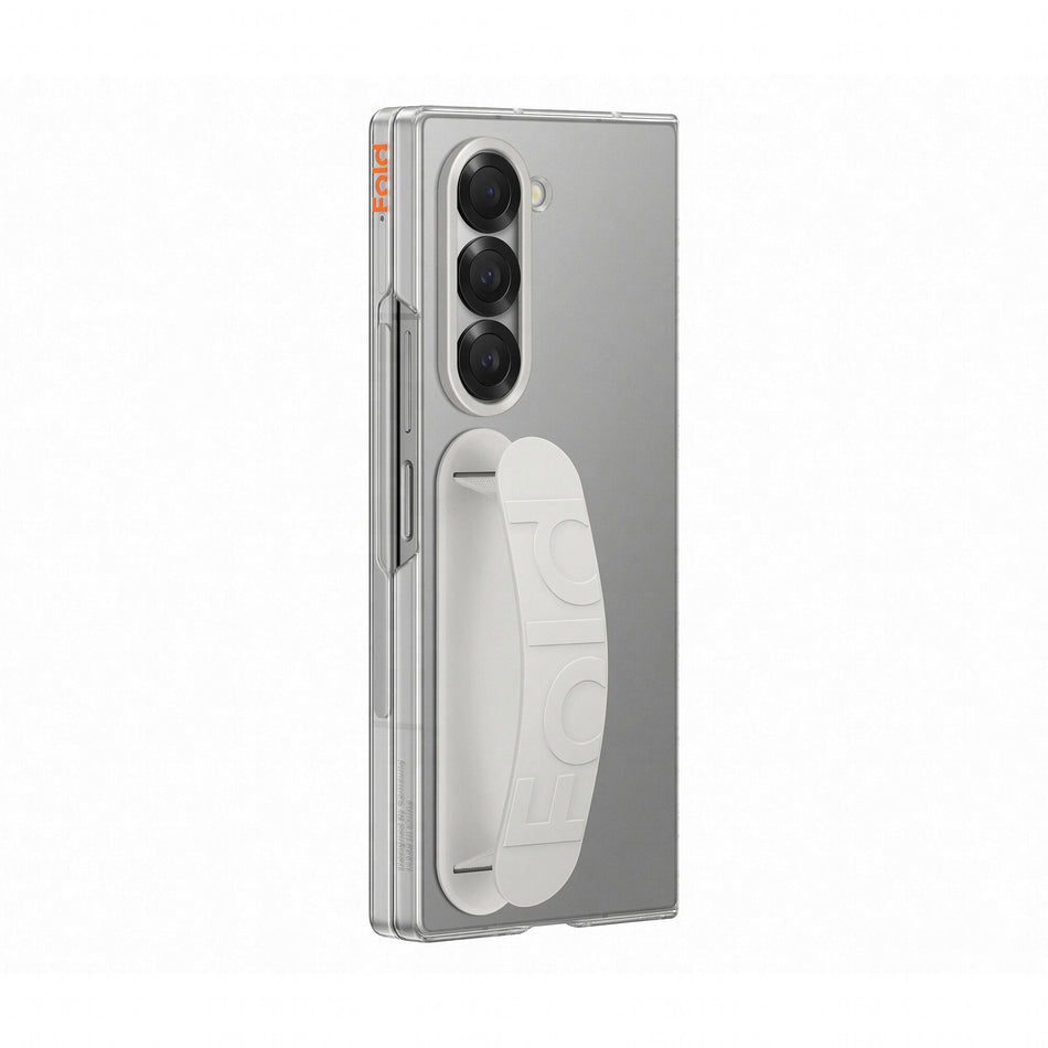 Samsung EF-QF956CTEGWW mobile phone case 19.3 cm (7.6") Cover Transparent