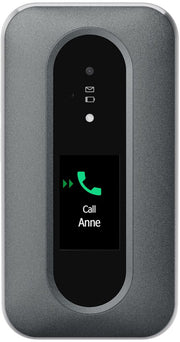 Doro Leva L30 7.11 cm (2.8") 142.7 g Graphite, White Feature phone