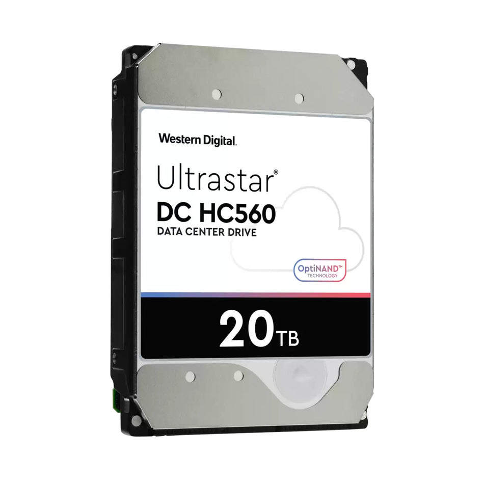 Western Digital Ultrastar DC HC560 internal hard drive 20 TB 7200 RPM 512 MB 3.5" Serial ATA