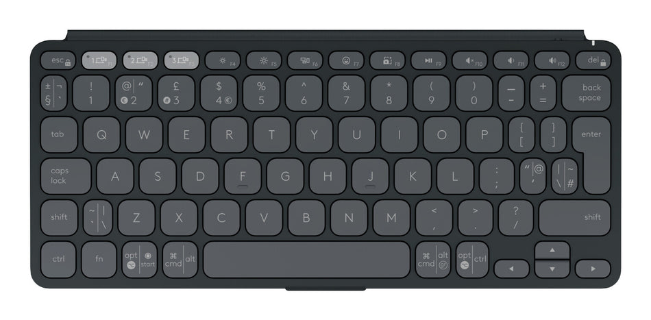 Logitech Keys-To-Go 2 keyboard Universal Bluetooth QWERTY UK English Graphite