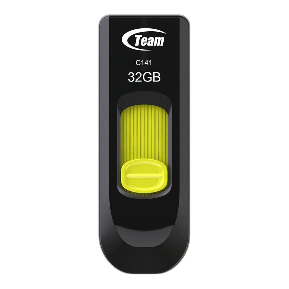 Team Group C141 USB flash drive 32 GB USB Type-A 2.0 Black, Yellow