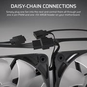 Corsair RS120 ARGB Computer case Fan 12 cm White 3 pc(s)