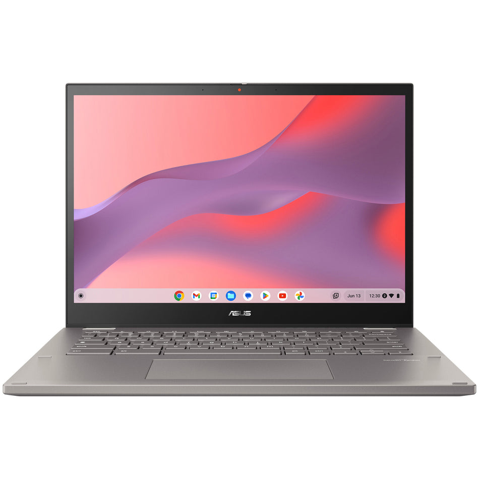ASUS Chromebook CX34 Flip CB3401FBA-LZ0347 Intel® Core™ i7 i7-1255U 35.6 cm (14") Touchscreen WUXGA 8 GB LPDDR4x-SDRAM 256 GB SSD Wi-Fi 6E (802.11ax) ChromeOS Grey
