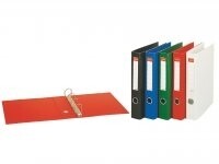Esselte Standard 4-Ring Binders ring binder A4 Red