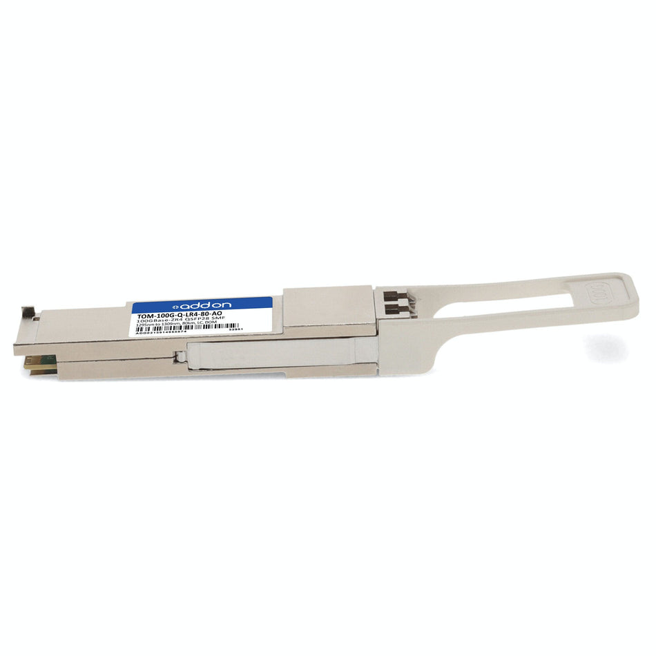 AddOn Networks TOM-100G-Q-LR4-80-AO network transceiver module Fiber optic 100000 Mbit/s QSFP28