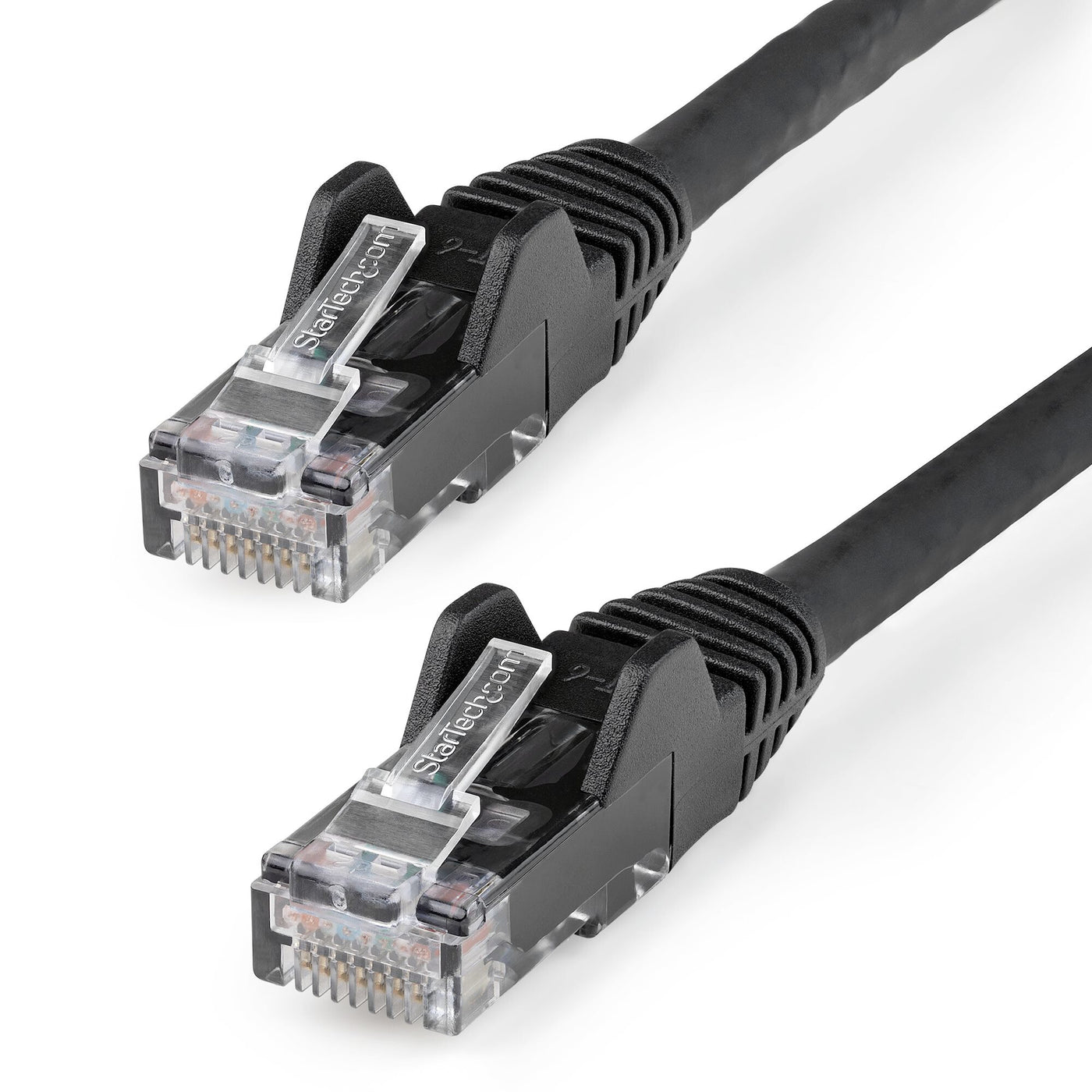 StarTech.com 7m CAT6 Ethernet Cable - LSZH (Low Smoke Zero Halogen) - 10 Gigabit 250Mhz 100W PoE RJ45 10GbE UTP Network Patch Cord Snagless with Strain Relief - Black, CAT 6, ETL Verified, 24AWG