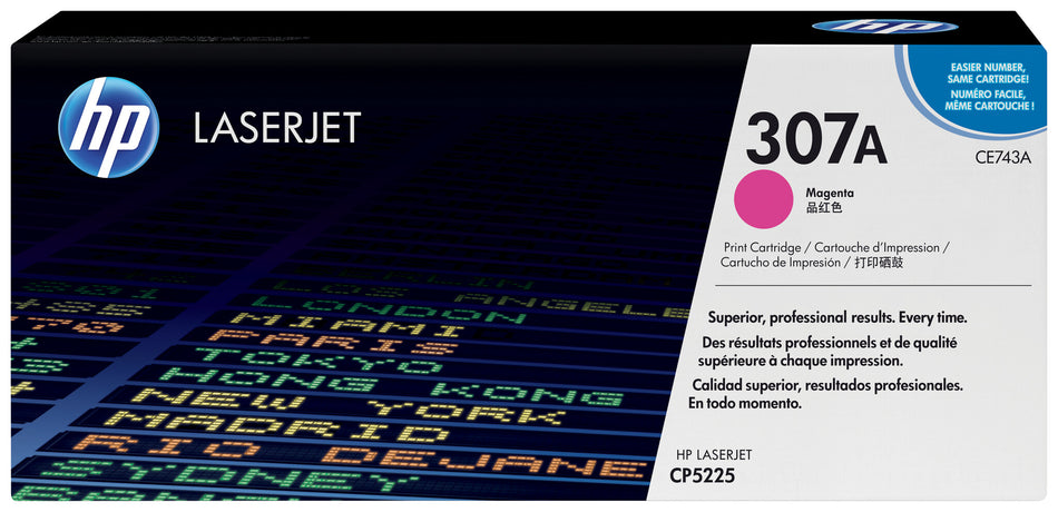 HP 307A Magenta Original LaserJet Toner Cartridge