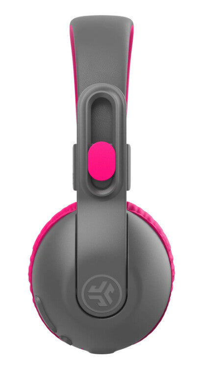JLab JBuddies Studio 2 Headset Wired & Wireless Head-band Calls/Music USB Type-C Bluetooth Grey, Pink