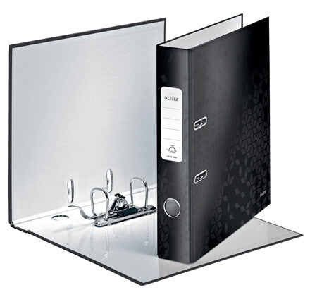 Leitz WOW ring binder A4 Black